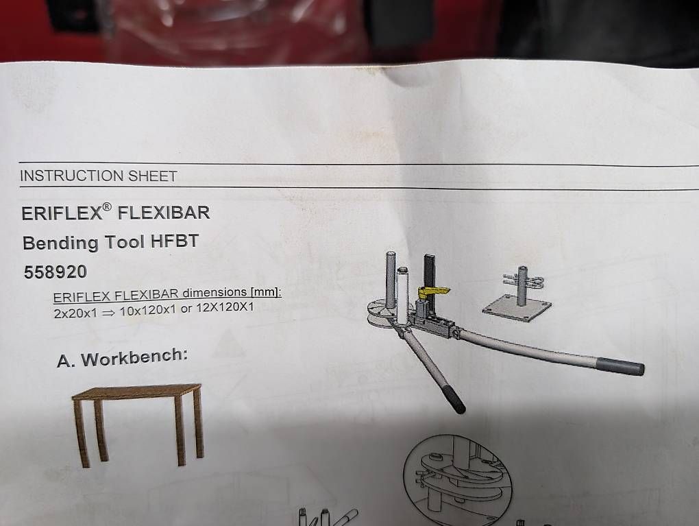 Tous les outils:  Outil de cintrage  ERIFLEX – Neuf avec emballage d'origine à Sion par ers_qf7t 1