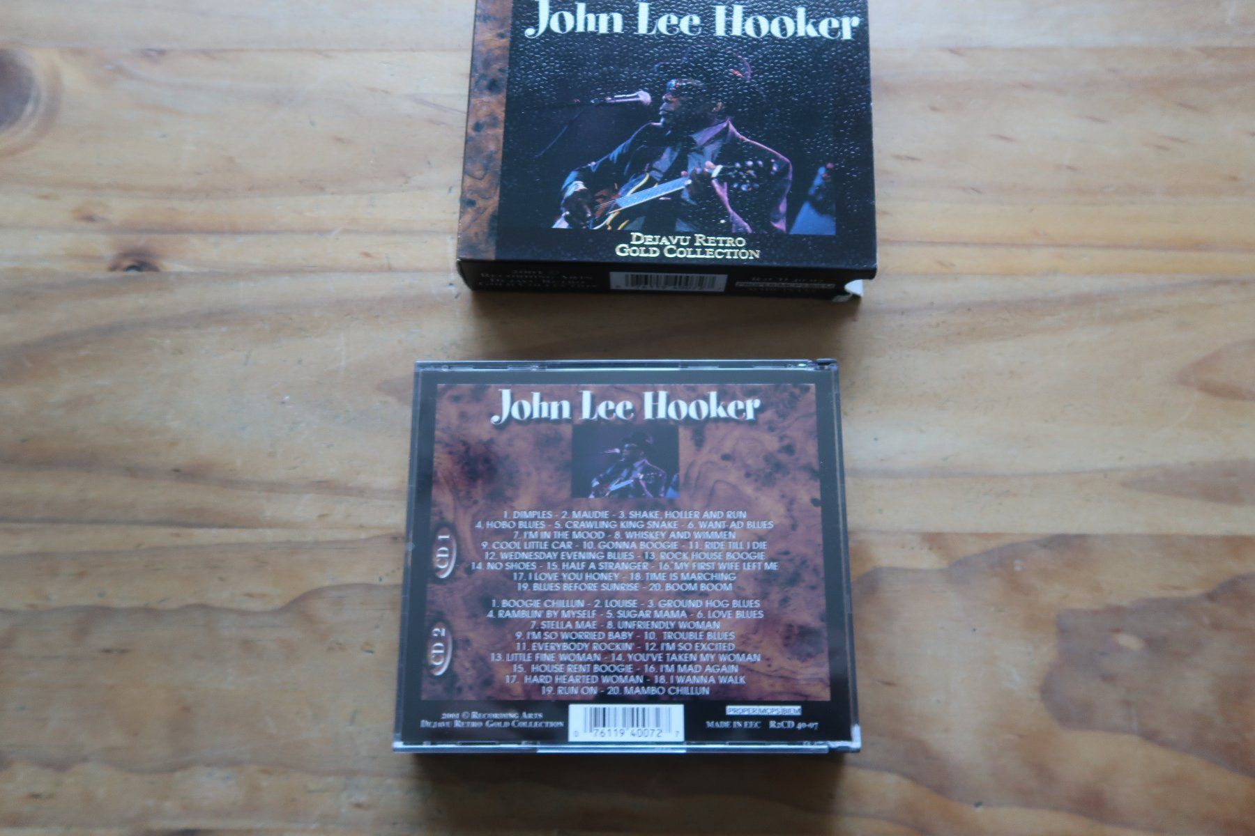 CD: JOHN LEE HOOKER - DEJAVU RETRO GOLD - 2xCD – Usato da Basel venduto da Patiscat 4