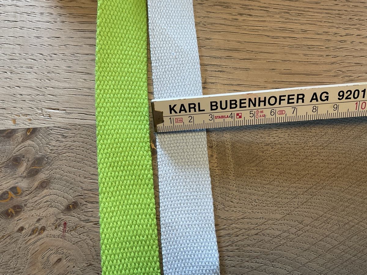 Nastri decorativi: Baumwoll Band Webbband Taschenband – Nuovo (secondo la descrizione) da Oerlingen venduto da MarinaKnacknuss 5