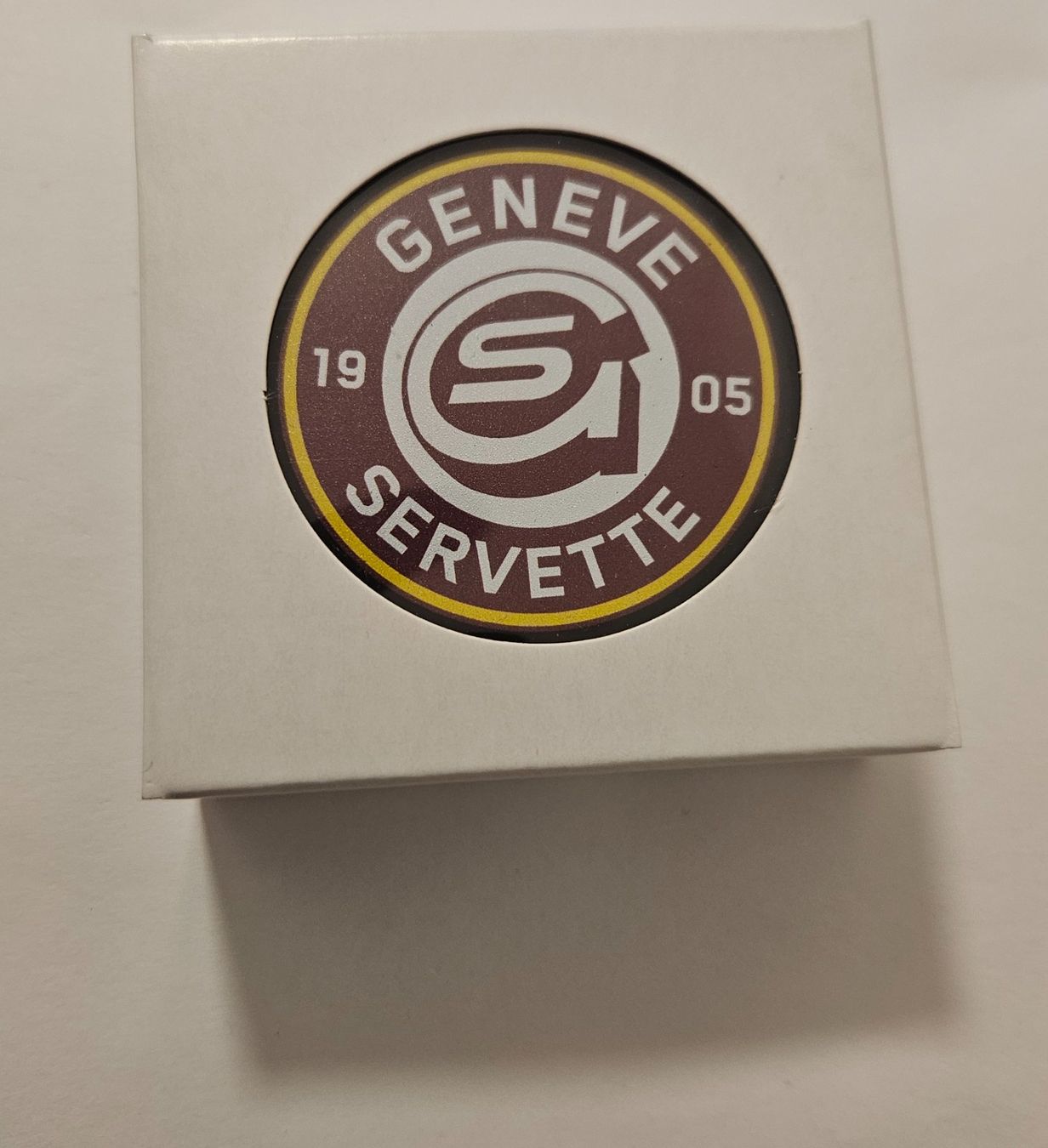 Palloni: Burger King - Puck HC Genève Servette – Nuovo (secondo la descrizione) da Kriens venduto da HockeyTime 2