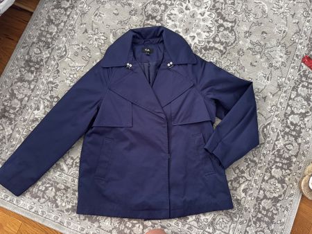 Mantel-Jacke Dunkelblau