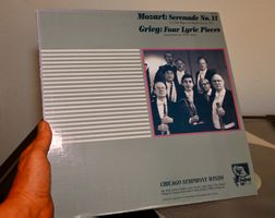 DIRECT TO DISC limited Mozart / Grieg CHICAGO Symphony Wi