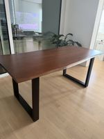 SIT Möbel Leisje Esstisch 180×90 cm Massivholz / Baumkante