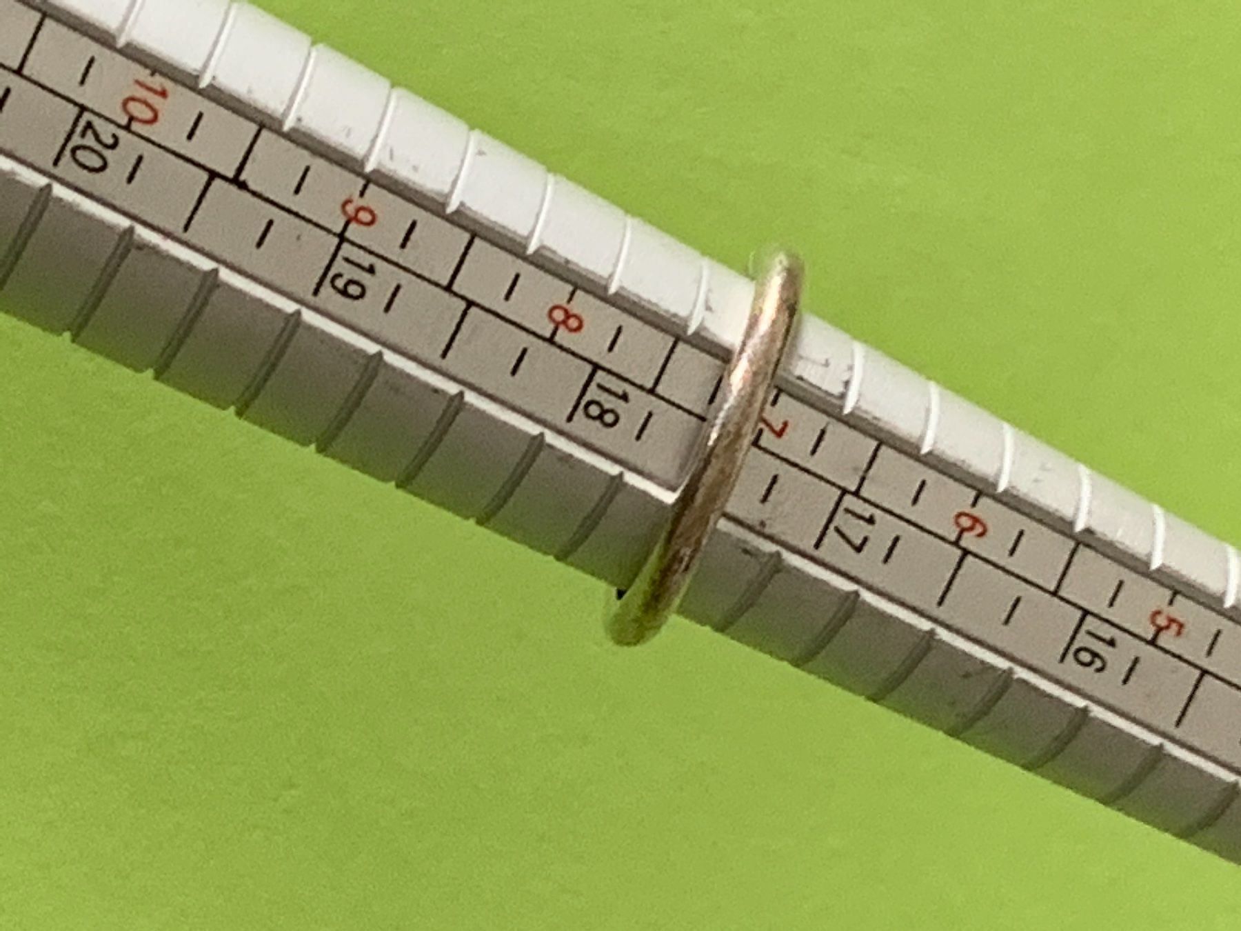 Ringe: Silberring mit 8 Karat gold 375 – Gebraucht aus Dittingen von Bellevista 5
