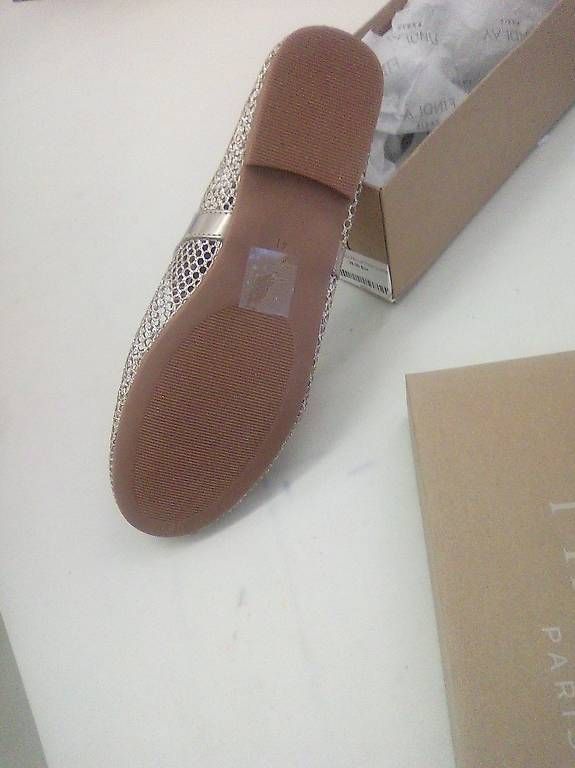 Damenschuhe: Goldige Ballerinas grösse 41 – Gebraucht aus BASEL von Subrun 3