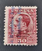 Spanien alte briefmarke