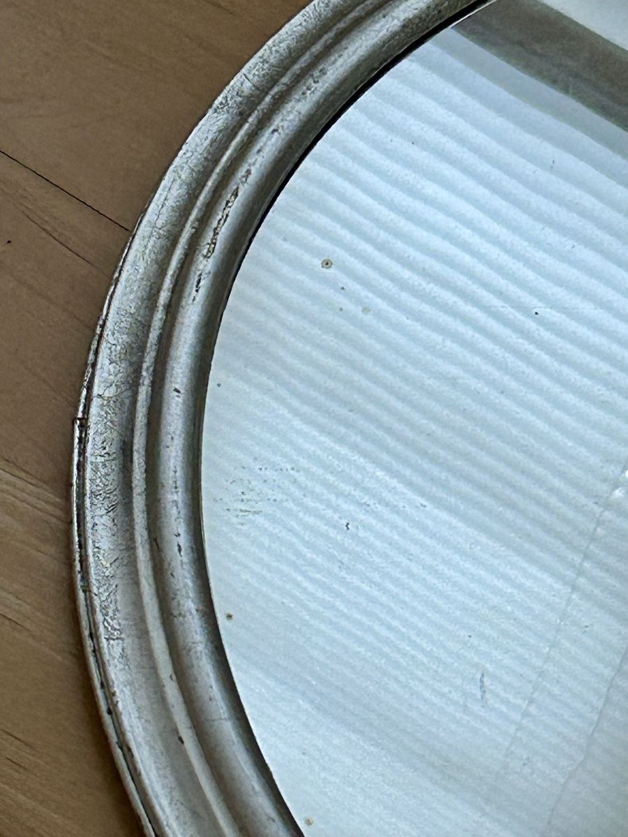 Piatti di portata: Antikes Spiegeltablett, silberfinish, Vintage – Usato da Gunten venduto da starfish3 4
