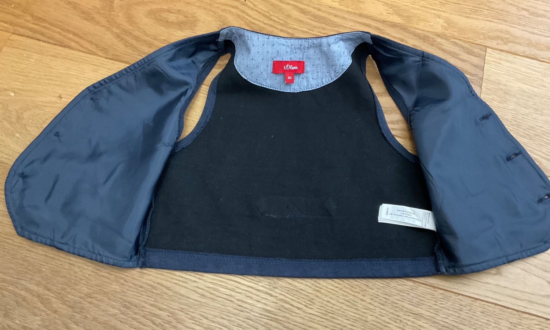 Altro abbigliamento: Gilet/ Weste von S.Oliver, Grösse 80 – Usato da Niederteufen venduto da sicmu 2