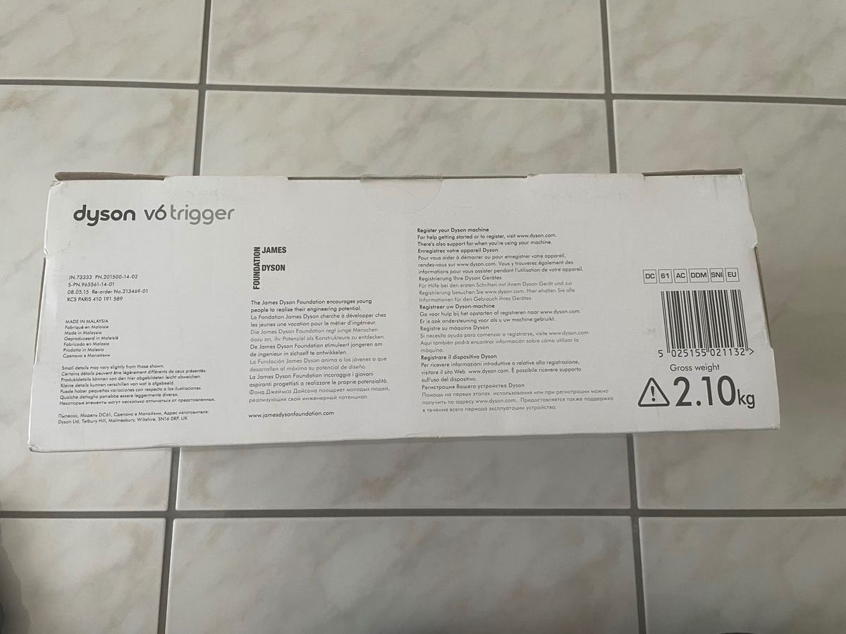 Dyson Aspirapolveri & Accessori: Handstaubsauger Dyson V6 Trigger – Nuovo (secondo la descrizione) da Amriswil venduto da einkaufverkauf 8