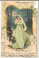 Exotische Schönheit - femme - Litho