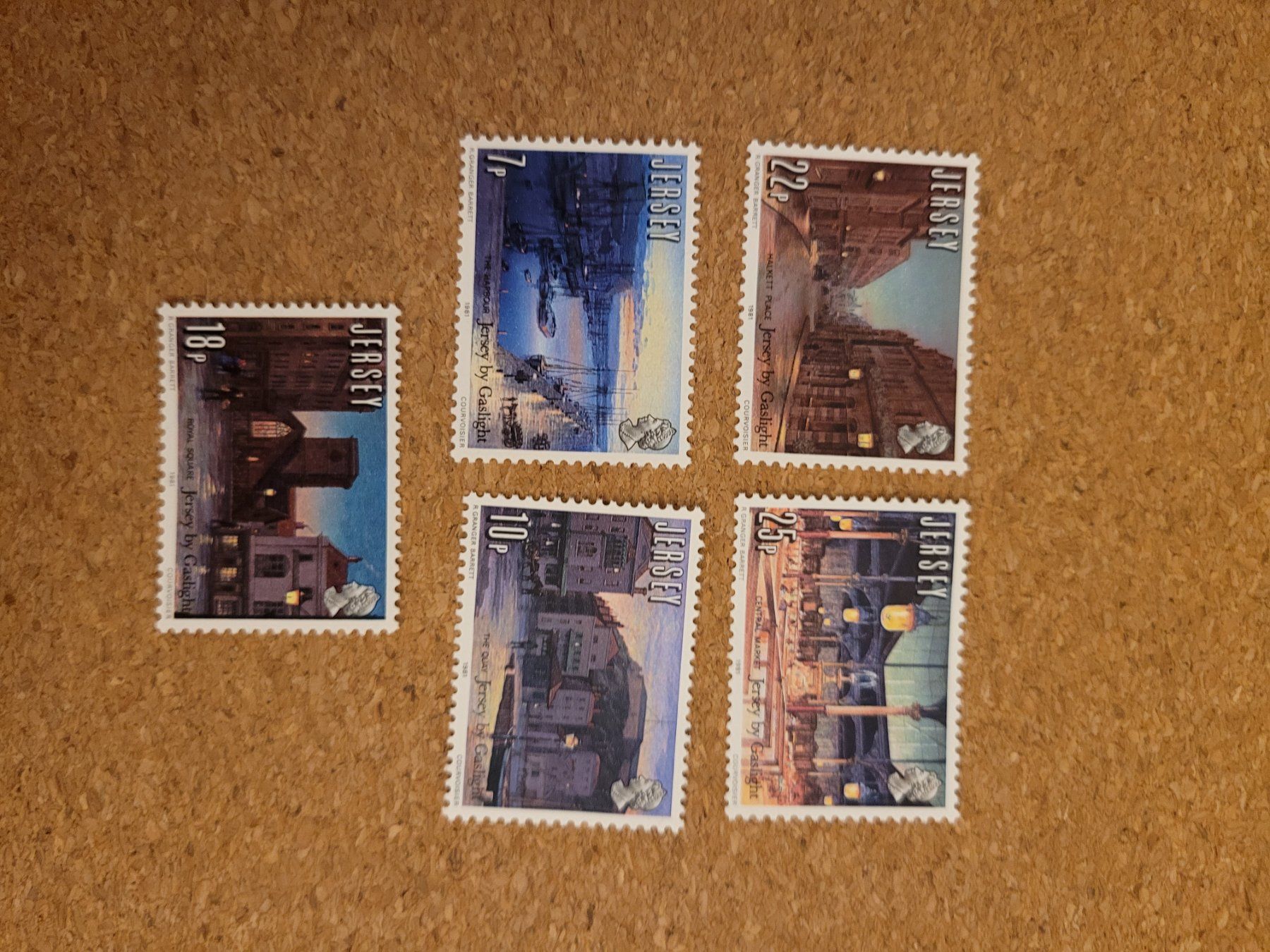 Alle Briefmarken: Marken Jersey – Gebraucht aus Inwil von Flower2325