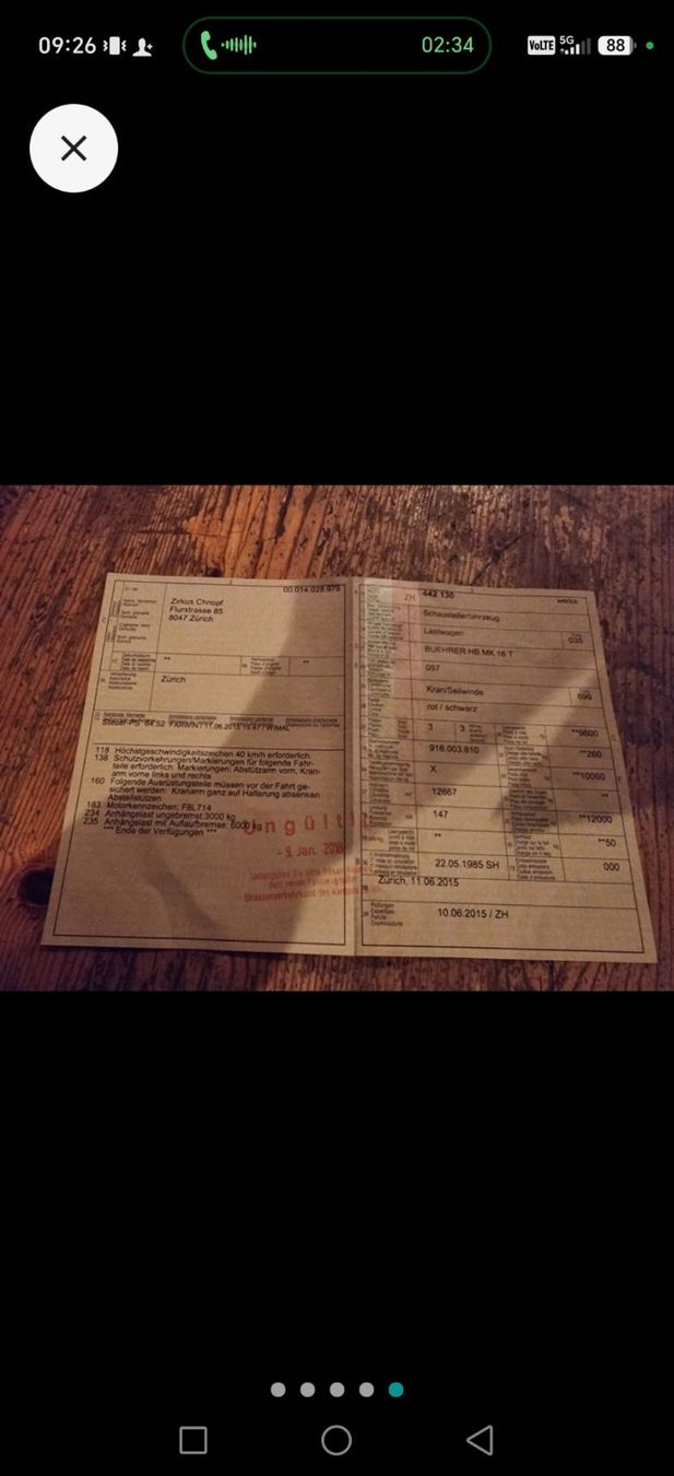 Autocarri: Lastwagen mit Kran occasion – Usato da Wangenried venduto da Muelliq 9