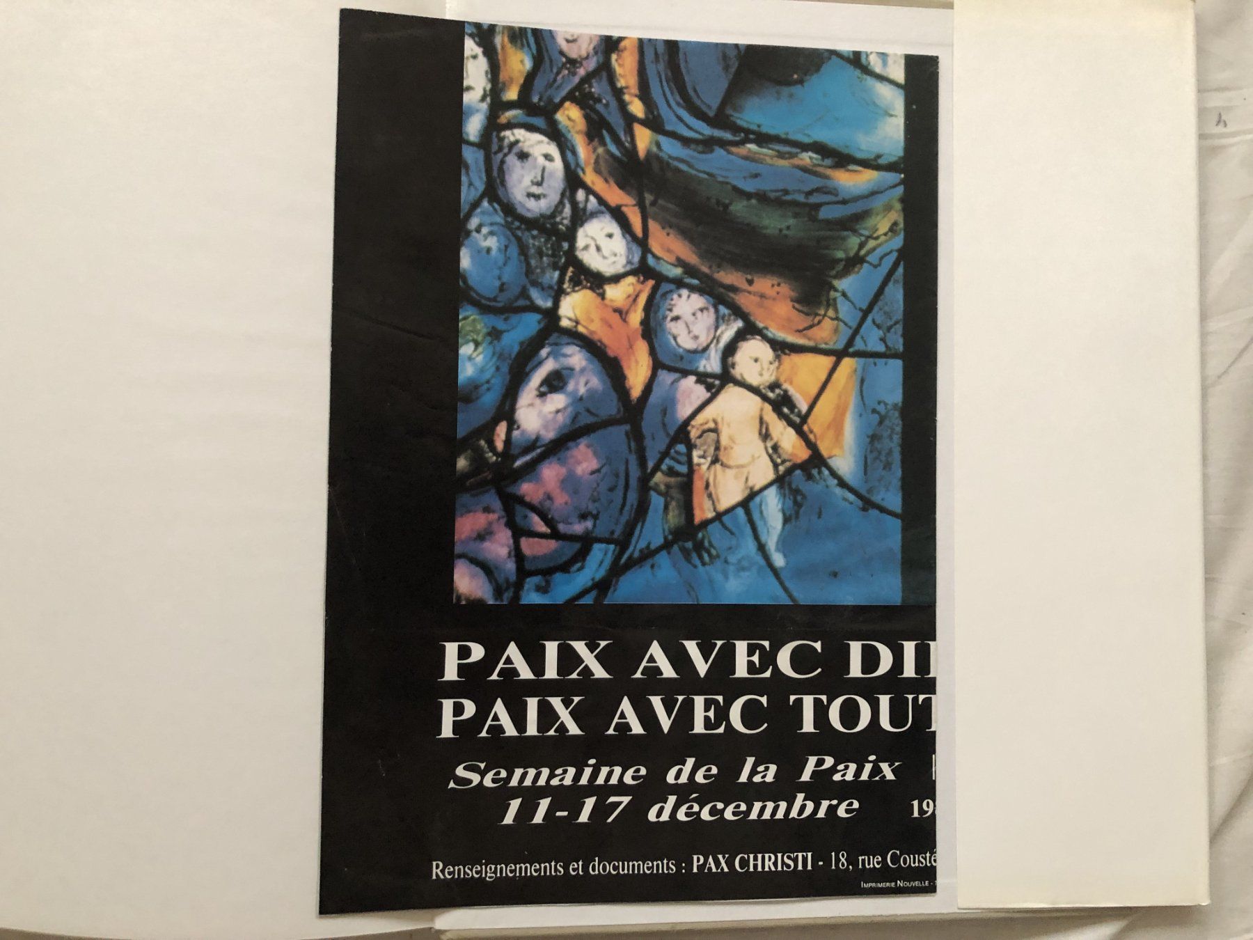 Bücher: Le Message Biblique - Marc Chagall inkl. Originallithografie – Gebraucht aus Schaffhausen von durruti 8