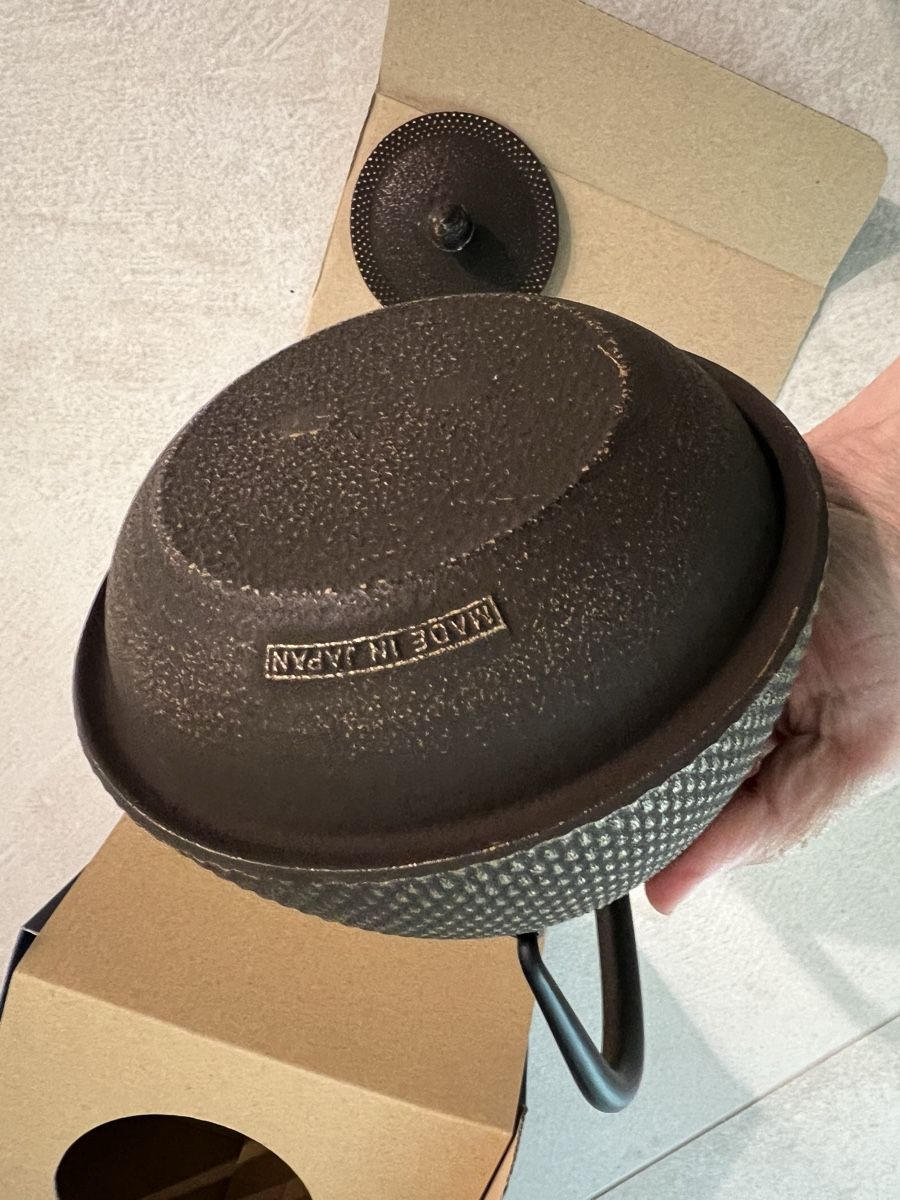 Teiere: Iwachu Cast Iron Japanese Tea Kettle, 0,8 l – Nuovo e nell'imballaggio originale da Corsier GE venduto da Karol_save_planet 1
