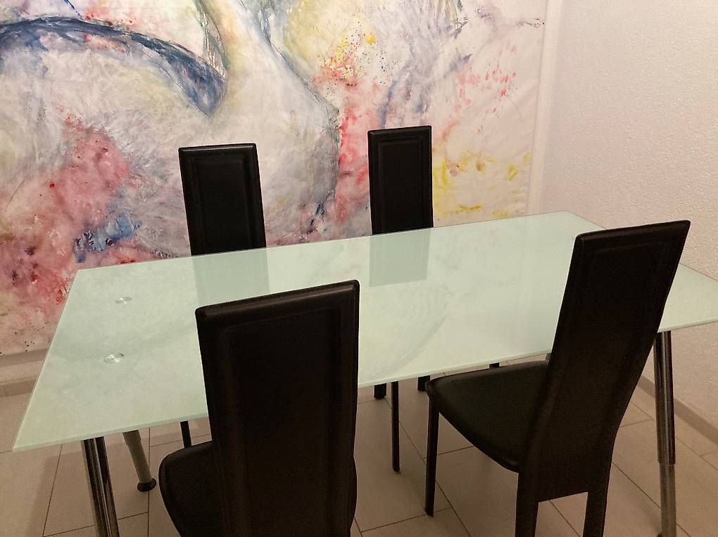 Tavoli: Schöner Esstisch Glas – Usato da Winterthur venduto da leopard05 2