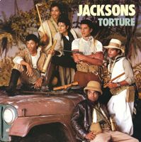 JACKSONS Torture 7" Single NL 84 Neuwertig