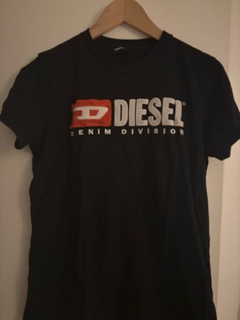 Schwarzes Diesel T-Shirt, Grösse M