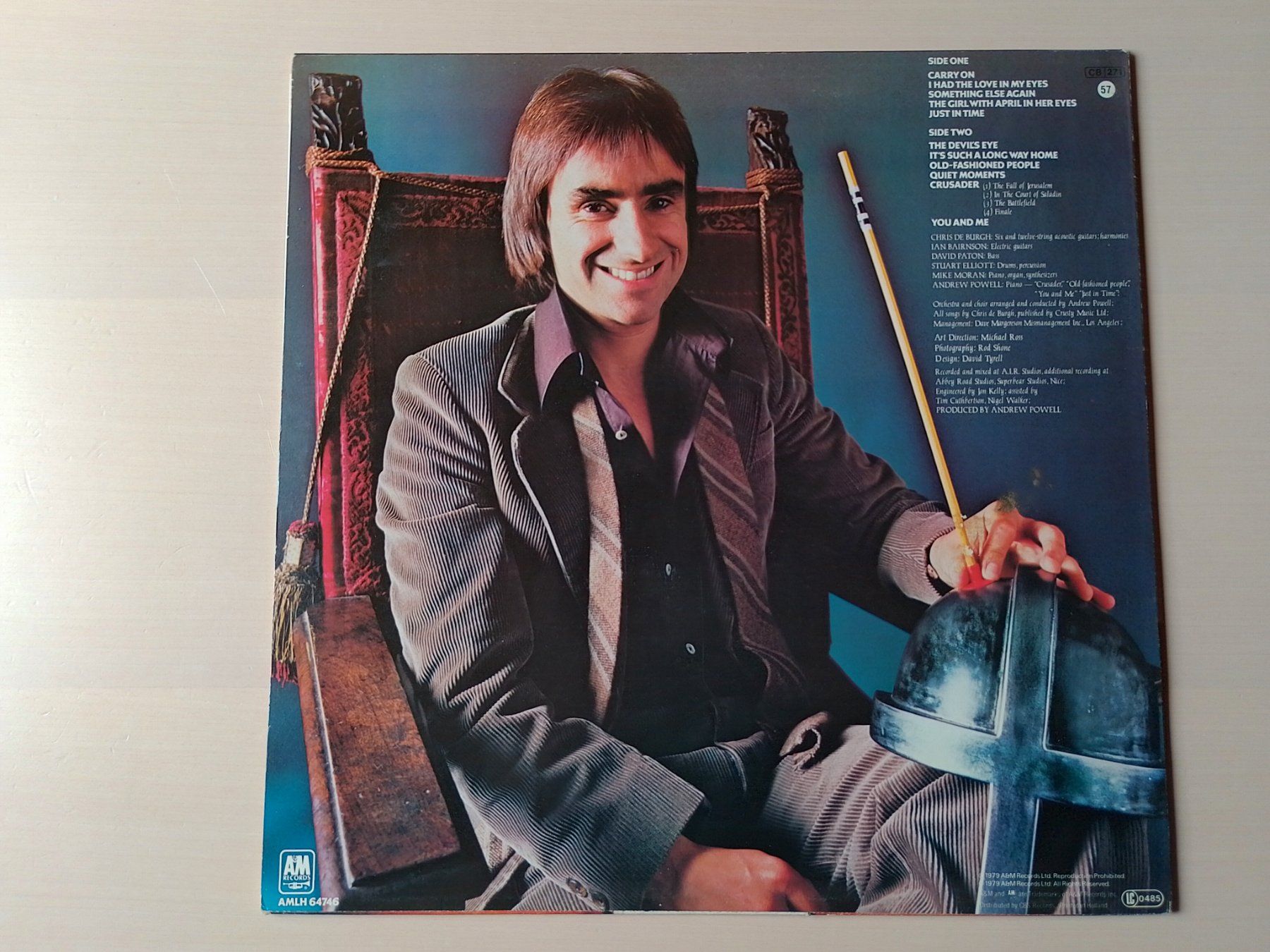 Dischi in vinile: Chris de Burg: crusader - LP – Usato da Inkwil venduto da oetzi82 1