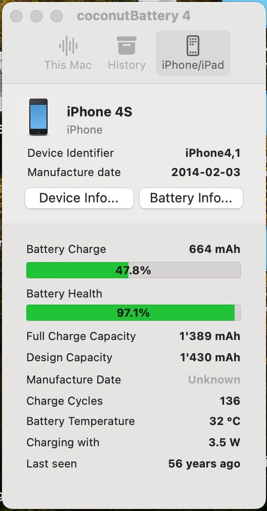 Apple Portables: Apple iPhone 4S 16GB Nero, Stato Batteria 97% – Neuf (Voir description) à Bioggio par oxanacas 9