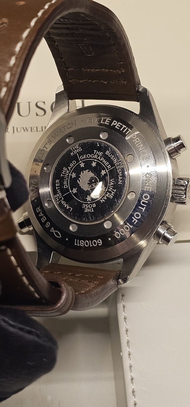IWC Orologi: IWC Pilot's Double Chronograph Le Petit Prince – Usato da Basel venduto da TimelessWanderer 7