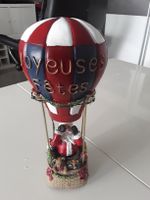 Montgolfière Noël lumineuse animée Feeric + boîte origine