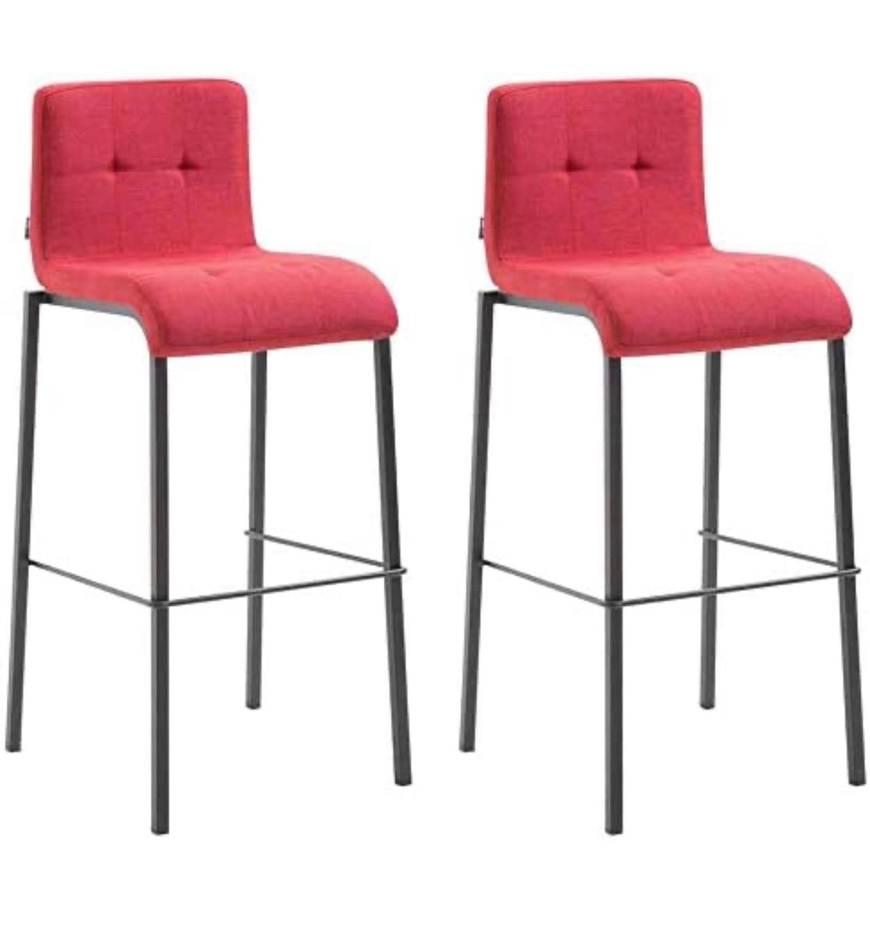 Sgabelli: + CLP 2er-Set Barhocker Kado Mit Flachem Stoffsitz – Nuovo e nell'imballaggio originale da Amriswil venduto da JaJa-Express