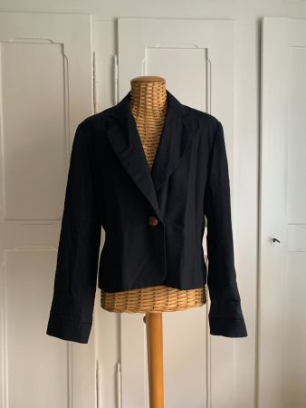 Vintage Blazer schwarz - M