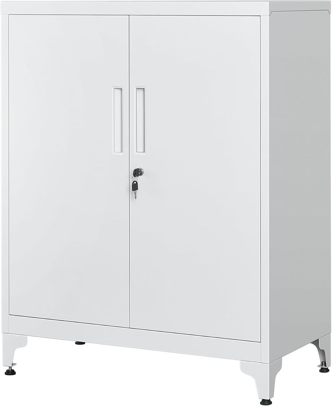 Altro materiale per ufficio: Aktenschrank mit 2 Türen Grau – Nuovo e nell'imballaggio originale da Bottighofen venduto da zaap