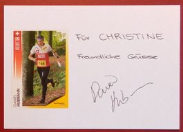 Daniel Hubmann Autogramm signiert Karte mit Bild 10x15cm