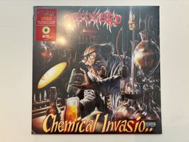 TANKARD - Chemical Invasion Ltd Swirl Vinyl LP Thrash Metal