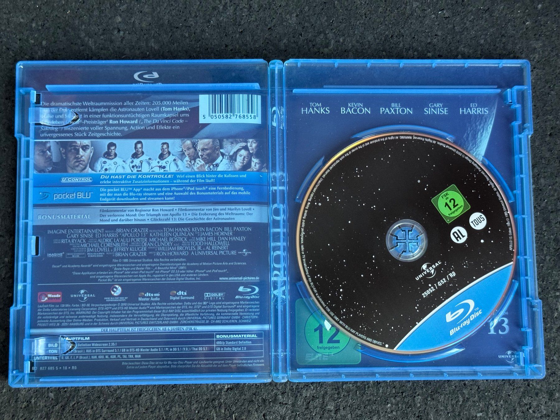Tutti i DVDs: Apollo 13 Ron Howard Film Blu-ray Disc – Usato da Fribourg venduto da tschjoly 4