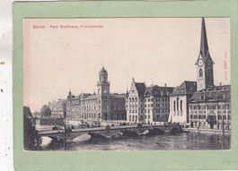 Zürich Post Stadthaus Fraumünster 1907