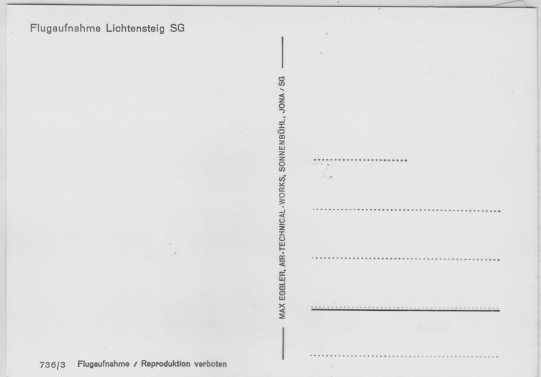 Cartoline postali: Flugaufnahme Lichtensteig SG – Antico da Ettingen venduto da Kartenplanet 1