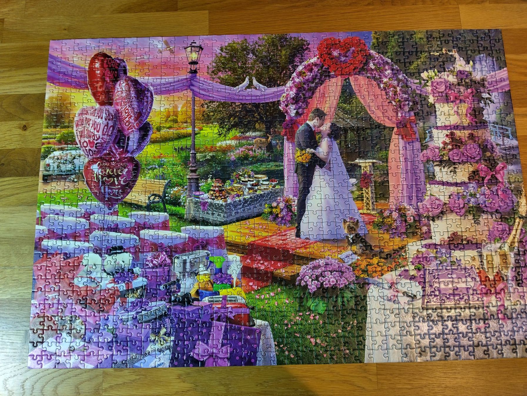 Puzzle: 1000er Puzzle, Bluebird, Hochzeitstag – Nuovo (secondo la descrizione) da Full-Reuenthal venduto da Ilor0309 1