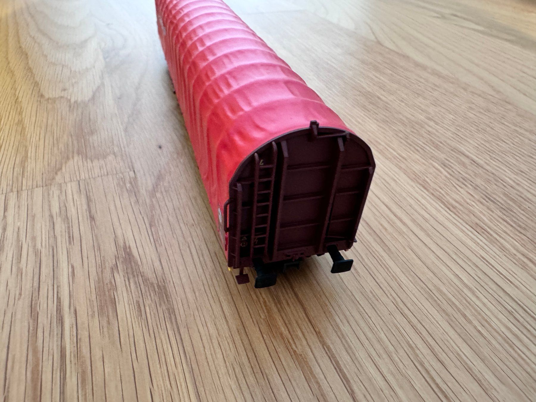 Märklin Modellini di ferrovie: Märklin 47105 DB Rils Schiebeplanenwagen H0 – Usato da Basel venduto da szbdsfrjs 2