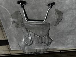 Windschild zu BMW R1200GS Adventure