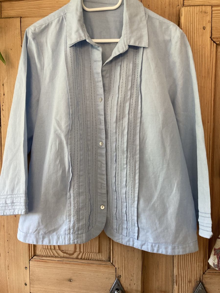 Peter Hahn Camicette: Leinen Bluse/Jacke 44 von Peter Hahn – Usato da Schaffhausen venduto da christamawe