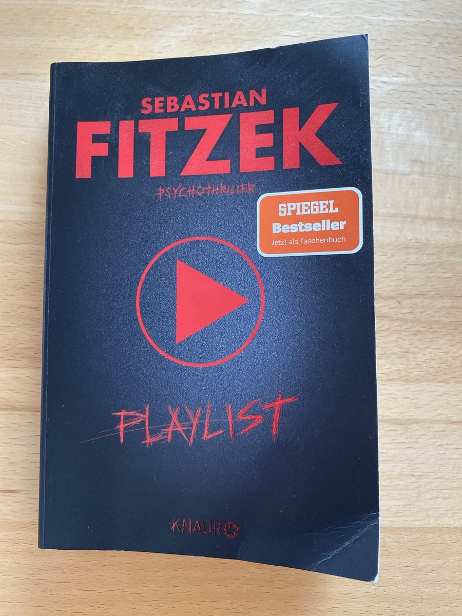 Libri: Playlist / Psychothriller - Sebastian Fitzek – Usato da Schwarzenburg venduto da Michellu