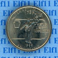 USD___0.25 1999P Pennsylvania 1787 unz 1/4 Dollar
