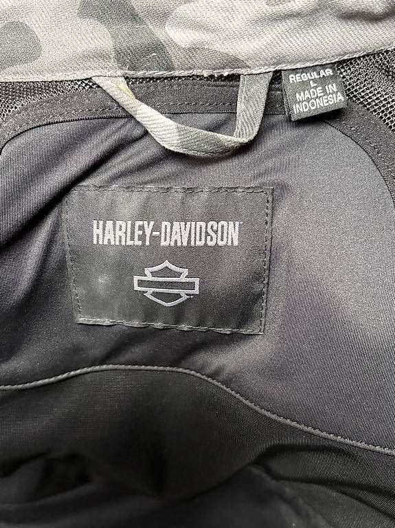 Jacken: Harley Davidson Campuflage Biker Jacke Gr.L – Gebraucht aus Dagmersellen von atu_f7x5 3