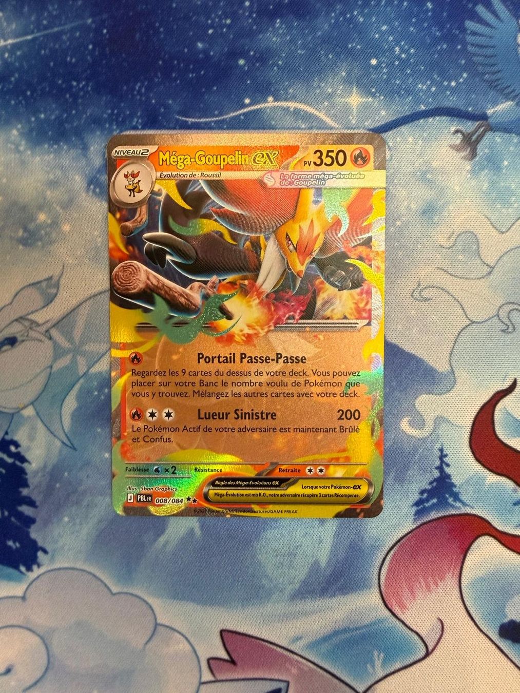 Pokémon Cartes à collectionner: Méga-Goupelin EX - PBL 008 FR – Neuf (Voir description) à Courgenay par ScamBoxOff