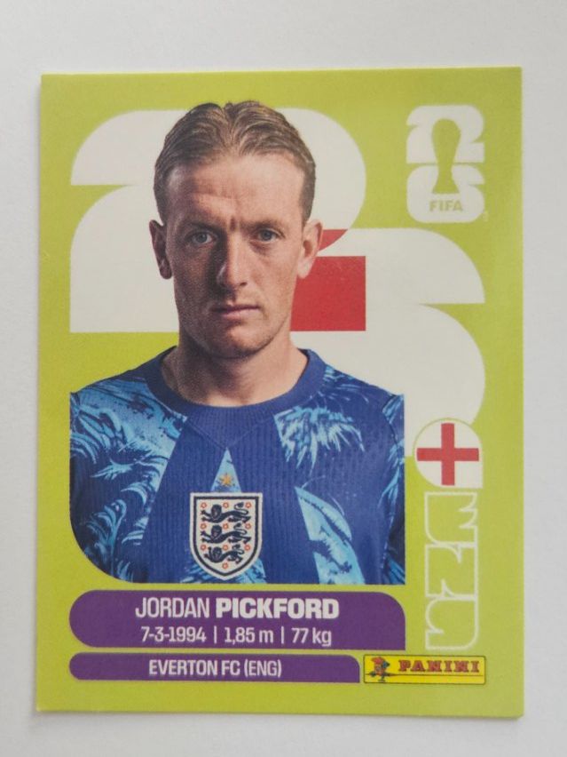 Panini Sammelbilder & Trading cards: Panini 2026 Jordan Pickford ENG 2 – Neu (gemäss Beschreibung) aus Malans GR von Ovi83