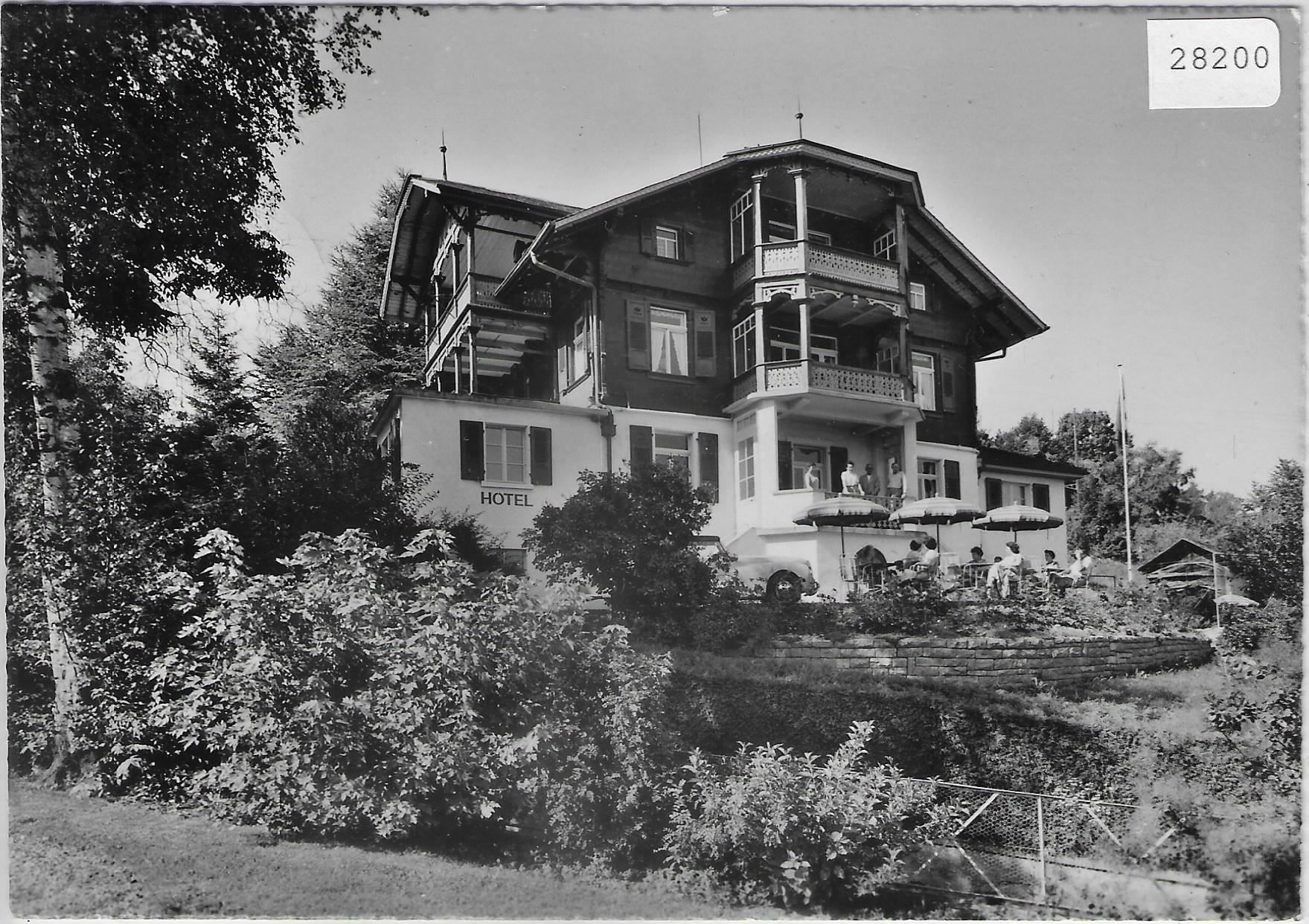 Cartoline postali: Hotel Wendelsee - Spiez – Usato da Ettingen venduto da Kartenplanet