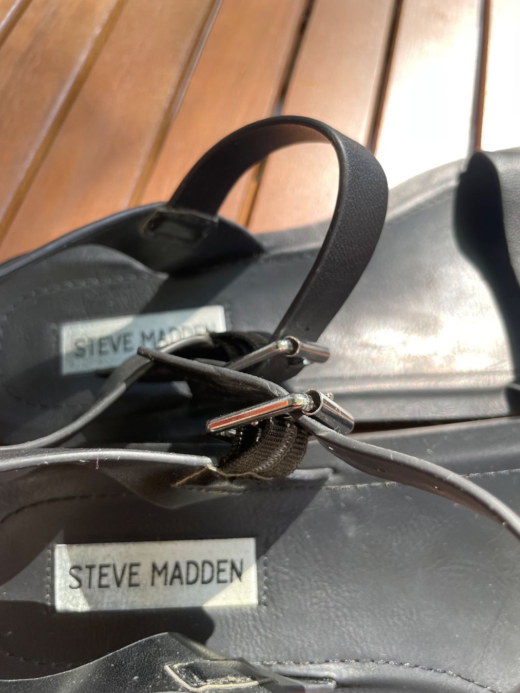 Steve Madden Scarpe da donna: Steve Madden Sandalen Schwarz Gr. 39 – Usato da Niederwangen BE venduto da m_s13 5