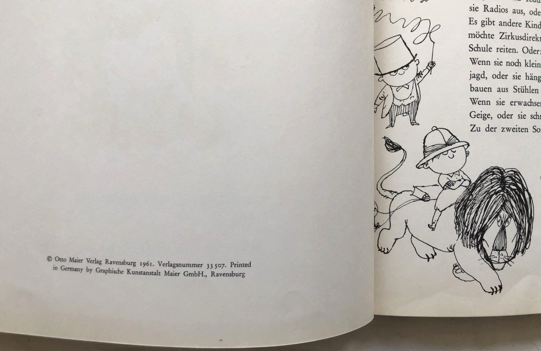 Libri: Ich möchte einmal König sein - Ravensburger Bilderbuch – Usato da Schaffhausen venduto da durruti 3