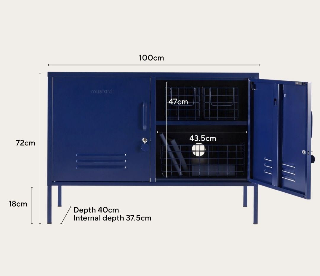 Kommoden: mustard made locker navy – Neu (gemäss Beschreibung) aus Genthod von daf_odill 4