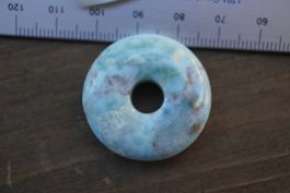 Larimar     Pi Scheibe       –Edelsteinstube Rausverkauf