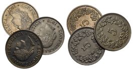 Schweiz 1907+1908+1909