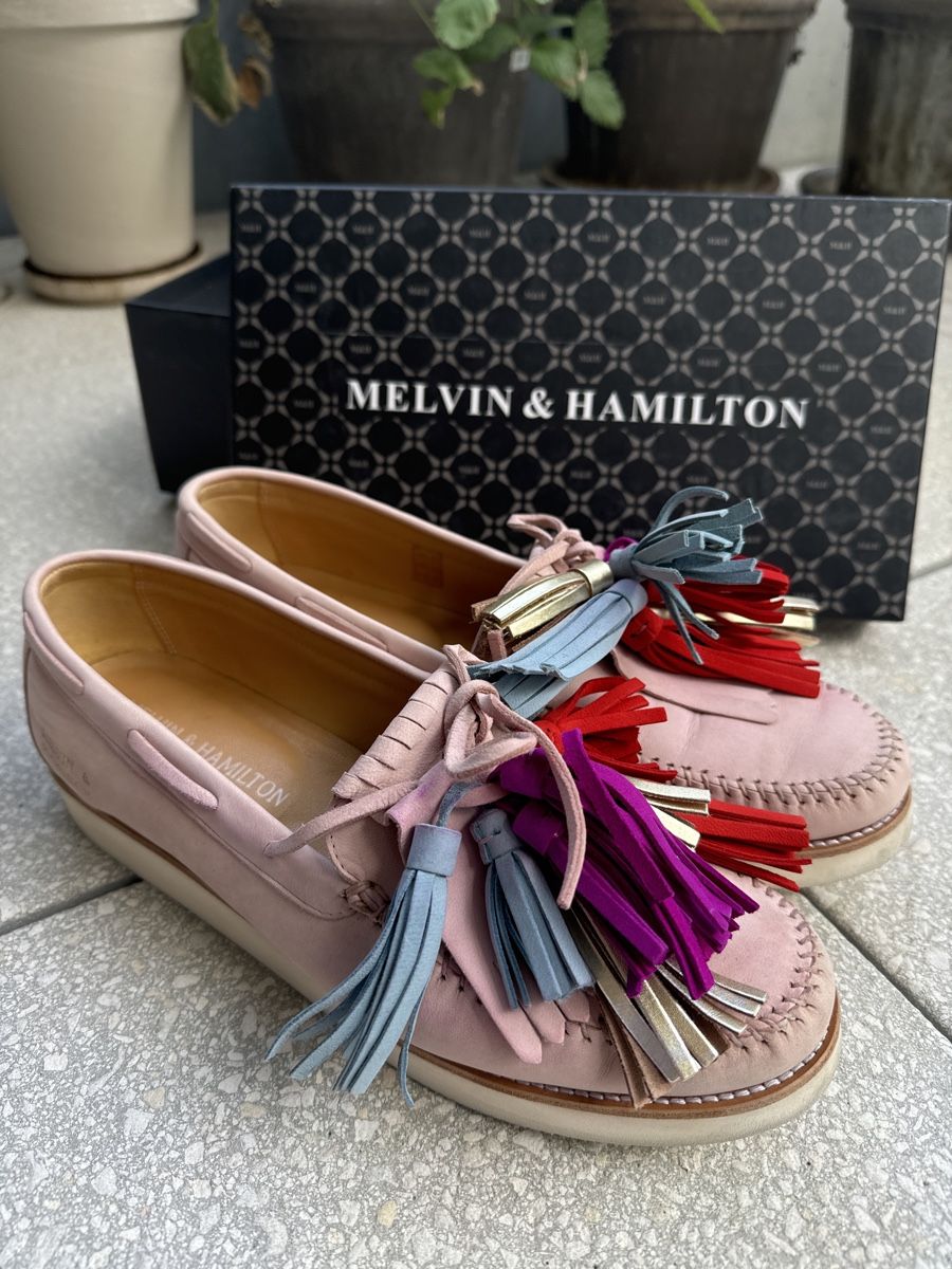 Hamilton Scarpe da donna: Melvin & Hamilton Loafers Leder Rosa Gr. 42 – Nuovo (secondo la descrizione) da Brütten venduto da Rod816