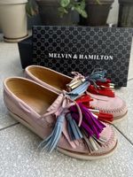 Melvin & Hamilton Loafers Leder Rosa Gr. 42